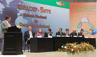 Presenta SNTE plataforma de capacitación magisterial.