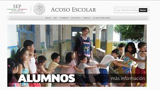 Lanza SEP portal web contra el acoso escolar.