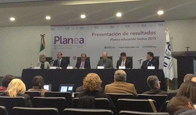 Presenta INEE y SEP resultados de la Prueba PLANEA 2015 en educación básica