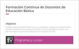 Lanza SEP cursos para maestros
