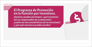 El Programa de Promoción en la Función por Incentivos