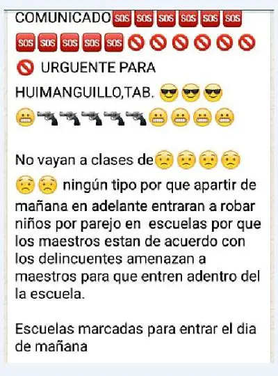 ¡Persiste la psicosis en las escuelas!