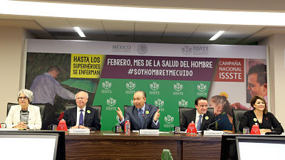 Lanza ISSSTE iniciativa ‘Febrero, Mes de la Salud del Hombre’