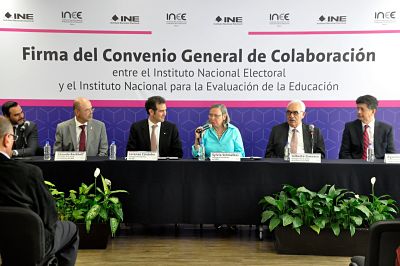 INEE e INE firman convenio de colaboración. ¡Checa de qué se trata!