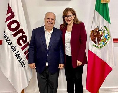 Abren puertas de MORENA a Rafael Ochoa Guzmán.