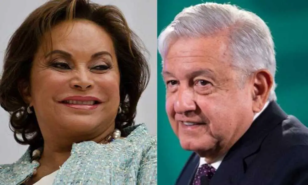 ¡Elba Esther contra AMLO!