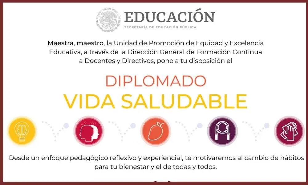 Lanza SEP ‘Diplomado Vida Saludable’