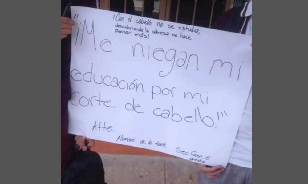 ¿Cabello largo o pintado?: Conapred pide a escuelas respetar personalidad de estudiantes