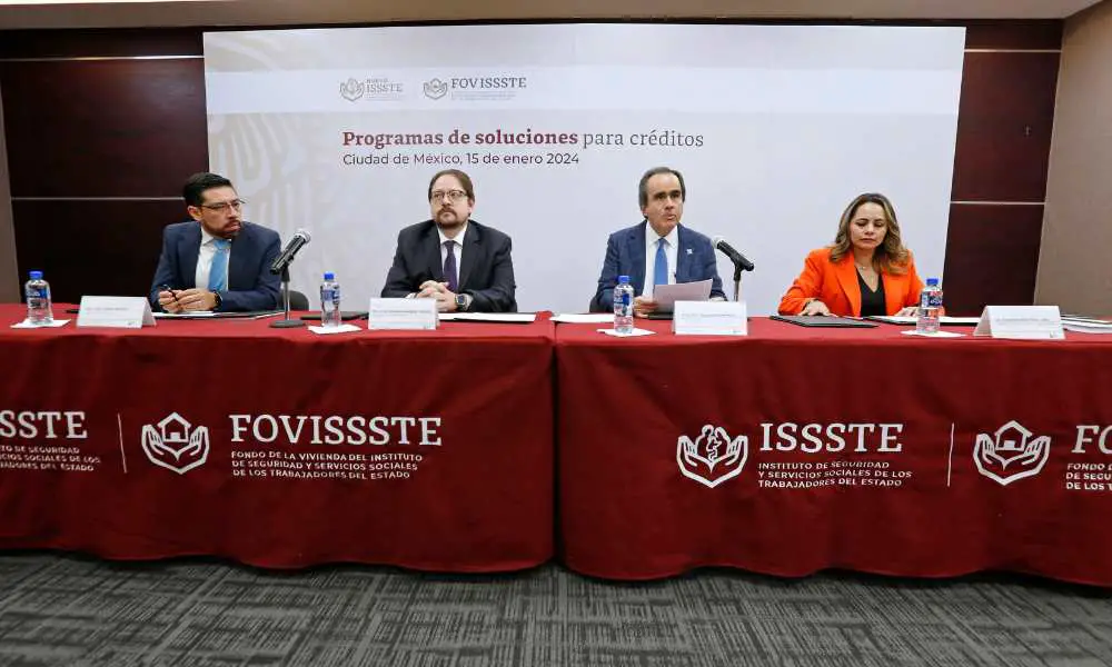 Fovissste presenta programas de soluciones para créditos
