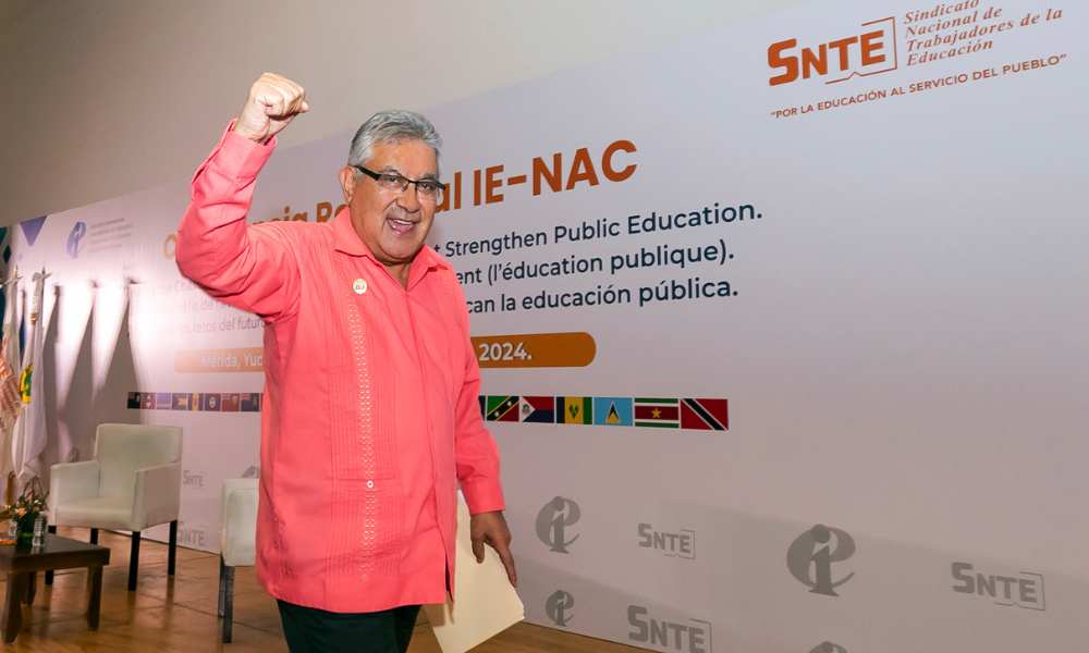 Presume SNTE ser referente mundial en defensa de los derechos del magisterio