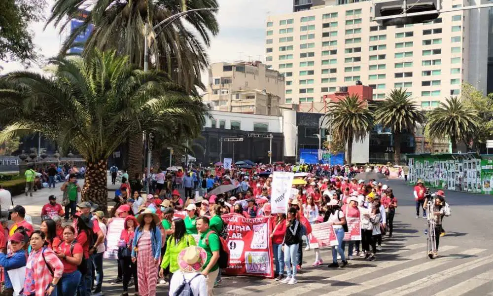 No que no, sí que sí, ya volvimos a salir: la CNTE
