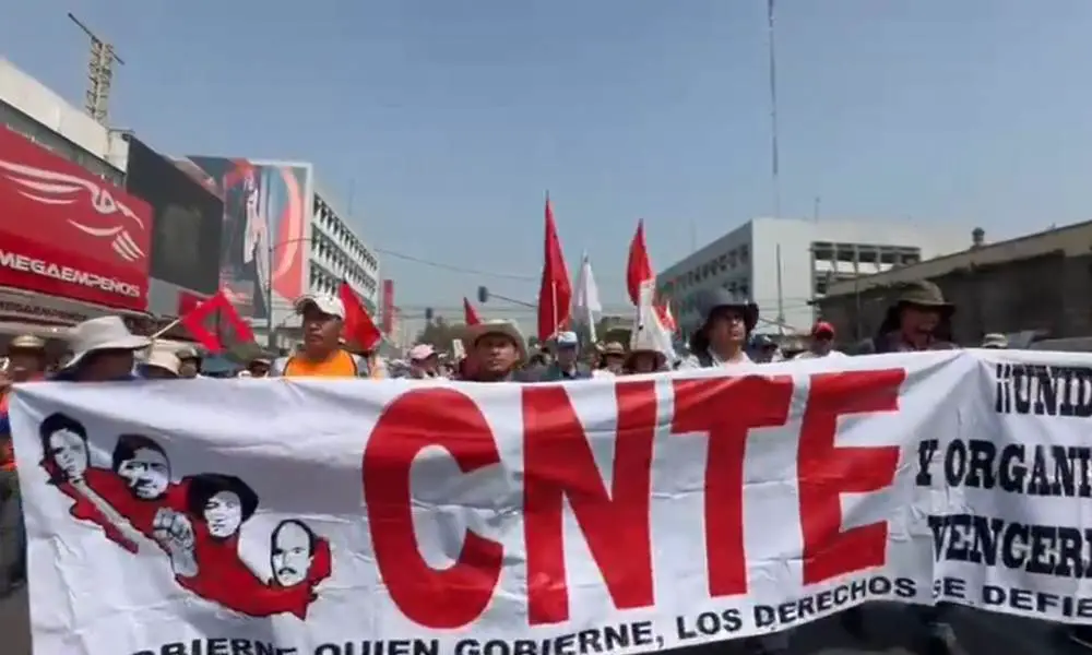 ¡Huelga Nacional! Así lo anunció la CNTE