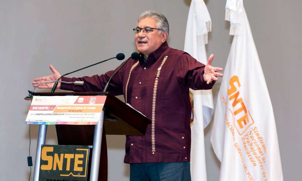 Lista la agenda que el SNTE propondrá a Claudia Sheinbaum: Cepeda Salas
