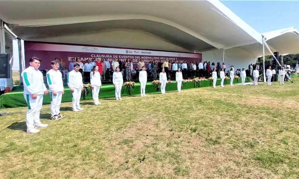 Clausura del CXLII Aniversario del Normalismo Mexiquense