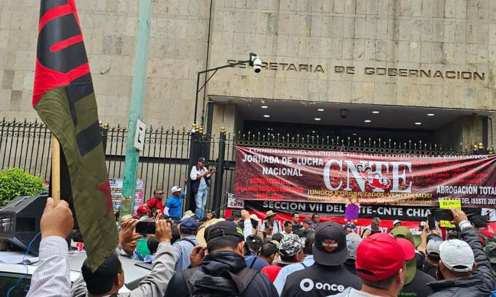 CNTE en SEGOB